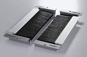 The firm brush bristles are designed to create a near airtight seal around cables and other floor penetrations. Mink Bursten Brush Grommet