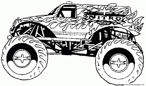 And in the same manner truck coloring pages comes in many designs. Hot Wheels 4x4 Nitro Coloring Pages Printable