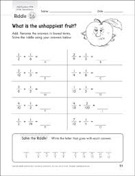 If only polynomial functions are used, a completely general method exists to solve these puzzles: Solve The Riddle Add Fractions With Unlike Denominators Gr 5 Printable Number Puzzles Skills Sheets