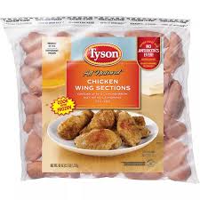 Check spelling or type a new query. Tyson Chicken Wing Sections 2 5 Lb Frozen Wings Martin S Super Markets