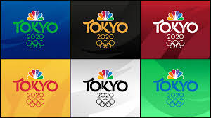 Juegos olímpicos tokio 2020 los un enorme cartel con el logo de los juegos en un edificio. La Tipografia Personalizada Y Memorable Del Branding De Nbc Sports Para Tokio 2020 Diseno Grafico Branding Tokio Juegos Olimpicos De Verano