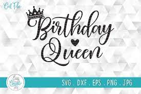 Download Birthday Queen Svg Happy Birthday Girl Grafico Por Easyconceptsvg Creative Fabrica