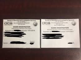 The state of arizona requires you to obtain a guard card, before you can get a job with a security company or agency. For You California Guard Card Holders Out There Is It Normal To Get A Guard Card That Doesn T Require A Signature Old One On The Left Has A Signature Line But The