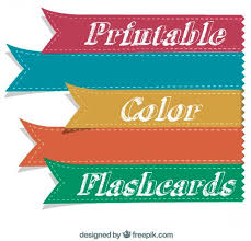 Learn colors in a fun way with these printable flashcards for kids! Printable Color Flashcards