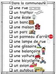 Community Walk Checklist Language Learning Apps Teaching French French Activities