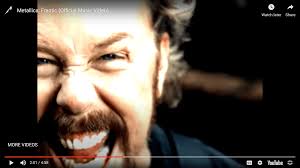 Video musicale frenetico: Il primo piano del viso di James Hetfield quando  urla "Tick, tick, tock!" mi fa sempre ridere. : r/Metallica