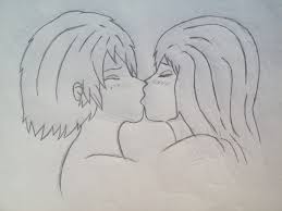 He begins by drawing a rectangular box roughly on a 45 degree angle and. Easy Love Kissing Easy Love Anime Girl Drawing Novocom Top