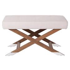 Bosworth X Base Linen Bench