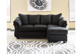 Plush back rests and swooped pillow arms keep the style casual and comfortable. Darcy Sofa Chaise Ashley Furniture Homestore