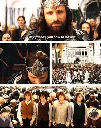 My Friends You Bow To No One No Matter Who You Are You Always Cry During This Scene El Senor De Los Anillos Peliculas Senor