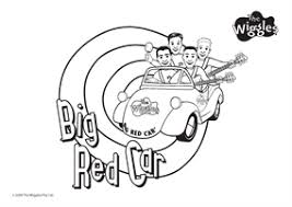 Wiggles (5) printable coloring page. The Wiggles Colouring Page Big Red Car Coloring Pages The Wiggles Free Coloring Pages