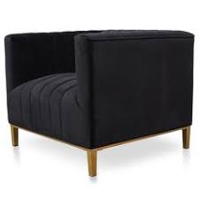 Callisto accent chair this modern accent chair has a simple shape, clean lines and delicate, gray color which will match to almost any decor. Black Velvet Accent Chair 57 Results