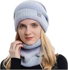 Cappelli Invernali da Donna con Sciarpa Cappello Donna Invernale PON PON  Cappelli Sciarpa Invernale con Cappuccio Donna Berretto a Maglia Beanie  Cappello Donna Loop Sciarpa Scaldacollo : Amazon.it: Moda