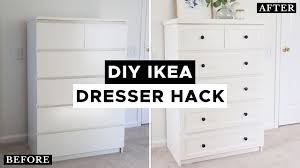 Transform this simple, inexpensive set of drawers into a showpiece for any room. Ikea Dresser Hack How To Paint Ikea Laminate Furniture Youtube