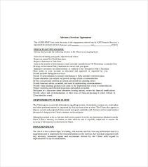 The financial advisor employment contract is a document that outlines what exactly is expected of the advisor during his or her working hours. 9 Financial Services Agreement Templates Free Premium Templates