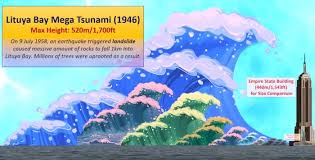 And waves almost 10 m or 32 ft high struck british columbia, canada. David Bressan On Twitter On July 9 1958 An Earthquake And Rockfall Triggered A Tsunami With A World Record Wave Of 1 720 Ft Https T Co 0afrfkjzfa Graphic By Reigarw Comparisons Https T Co 53y6mp75m0