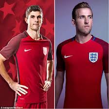 Polo neck you see this print coming through both on the short and the top and we said, 'hey, ok, so if you have this bold print, maybe it would be. Usa Launch 2017 Kit And It S Similar To England S Strip Daily Mail Online