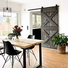 With a wide range of dining room doors to choose from, you can choose by colour, style and material.we have multiple colour ways in shades such as black, green, white, brown, grey, and ivory.our range of modern oak, walnut, softwood, pine and hardwood doors are exceptional and work perfectly in a modern contemporary. Wood And Metal In The Dining Room With Sliding Doors Reno Doors