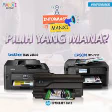 Toko Printer A3 Termurah Epson 7711 Vs Brother J3530 Vs Hp 7612