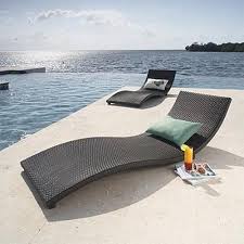 Wave Chaise Lounge Chair Outdoor Pool Lounge Chairs Pool Lounge