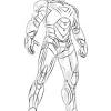 Free printable iron man coloring pages for kids. 1