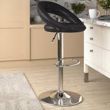 Kitchen bar stools can be functional or stylish, retro or modern, casual or formal. Metro Lane Basham Sorrento Height Adjustable Swivel Bar Stool Reviews Wayfair Co Uk
