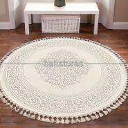 Halıcıbuba post peluş dekoratif kaymaz taban halı oturma odası yatak odası salon halısı. Merinos Yuvarlak Hali Valeri Home Va004 063 Halistores Com Halilar Country Dekorasyonu Hali