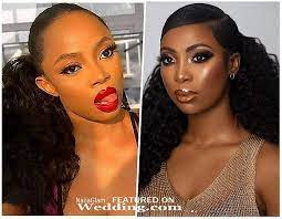 Pictures of gel up with kinky for round face : 18 Cute Packing Gel Ponytail Hairstyles For Occasions Photos Naijaglamwedding