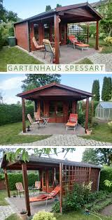 Gartenhaus Rustikal Das Spessart Gartenhaus Aus Holz Bietet Im Gartenhaus Als Auch Unter Der Uberdachung S Backyard Patio Designs Backyard Patio Outdoor Sheds