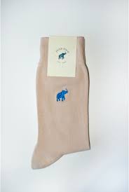 Paire de chaussettes Beige