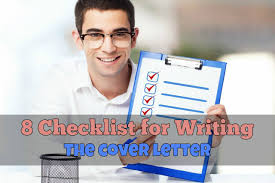 If you're new to this, it may seem overwhelming. 8 Checklist For Writing The Cover Letter To Sell Yourself