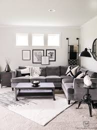Sharing my favorite ideas for living room corner decor so you can finally say goodbye to those empty corners in your home! Living Room Corner Sectional Taryn Whiteaker