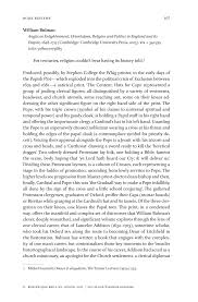 William Bulman For centuries, religion couldn't bear having its history  told.1 Produced, possibly, by Stephen College the Whig