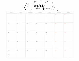 7 free blank monthly calendar template. Free Printable May 2021 Calendars World Of Printables
