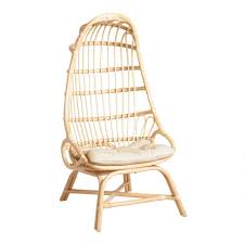 Maybe you would like to learn more about one of these? Natural Rattan Fallon Cocoon Chair With Cushion World Market