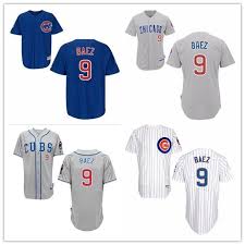 Get a new javier baez jersey or other gear, and check out the rest of our javier baez gear for any fan. 2015 New Arrival 9 Javier Baez Jersey Chicago Cubs Baseball Jerseys Strip Blue Cheap Authentic Sport Best Buy Direct China China Mainland Jersey Trouserchina Juparana Aliexpress