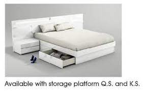 I love this bed frame!tiffanyi love this bed frame! Esf Furniture Sara Queen Platform With Storage Bed In White