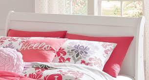 Anarasia sleigh bedroom set by signature design in bedroom sets. Signature Design By Ashley Anarasia White Full Sleigh Headboard B129 87 Great Rooms Furniture And Mattresses