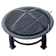 All wood fire pits can be shipped to you at home. Az Patio Heaters 30 In Wood Burning Firepit In Black Ft 235 The Home Depot