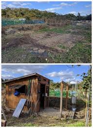 畑仕舞い ainame60 たまたま日記 畑 耕運機 小屋diy