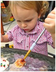Via kids activities blog your kids will love making art with these unique paintbrushes! 10 Painting Activities For Toddlers Mama S Happy Hive