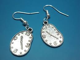 Clock Earrings Funky Earrings Quirky Earrings Funny Earrings Funny Earrings Quirky Jewelry Geek Jewelry