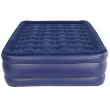 Pure Comfort Inflatable Air Mattress Raisedprofile Bed With External Air Pump Queen For More Information Visit Im Air Mattress Twin Air Mattress Mattress