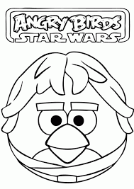 Hd image de angry birds star wars coloring pages angry birds subido por fleming4. Star Wars Angry Birds Coloring Page Coloring Home