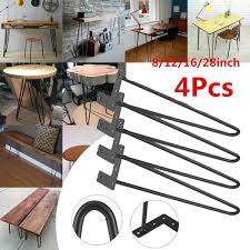 Diy hairpin legs is a member of vimeo, the home for high quality videos and the people who love them. 8 12 16 28 Inch Hairpin Metal Furniture Table Legs Diy Furniture Coffee Table Chair Leg 4pcs Wish