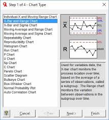 spc iv excel slideshow excel spc select a chart