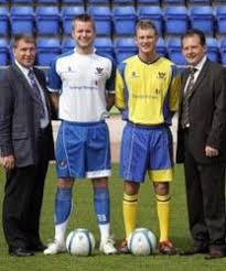Callum davidson's side secure historic double and europa league saints' shaun rooney scored the only goal of the first half with a strong header St Johnstone F C Sign Surridge Kit Deal 2007 2008 07 08 Kits Football Shirt Blog