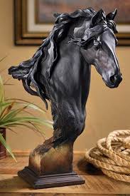 Friesian Horse Bust Sculpture Friesian Horse Statue Horse sculpture and statues this heading covers all forms and types of horse sculptures.