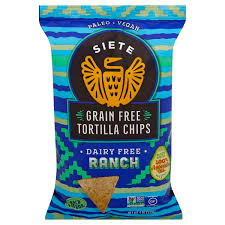 These corn chips are made from fresh corn. Save On Siete Grain Free Tortilla Chips Ranch Dairy Gluten Free Order Online Delivery Martin S
