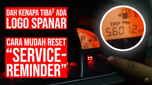 01 Perodua Axia Tiba Tiba Ada Logo Spanar Cara Reset Service Reminder Meter Kereta Semut Pink Youtube